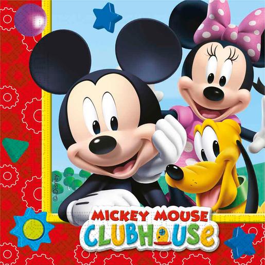 Mickey Mouse - Pack 20 Guardanapos | Acessórios de festa licença | Loja de  brinquedos e videojogos Online Toysrus