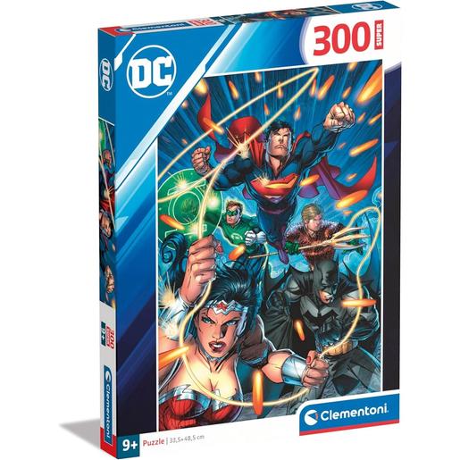 Clementoni Puzzle Infantil DC Comics 300 Peças ㅤ