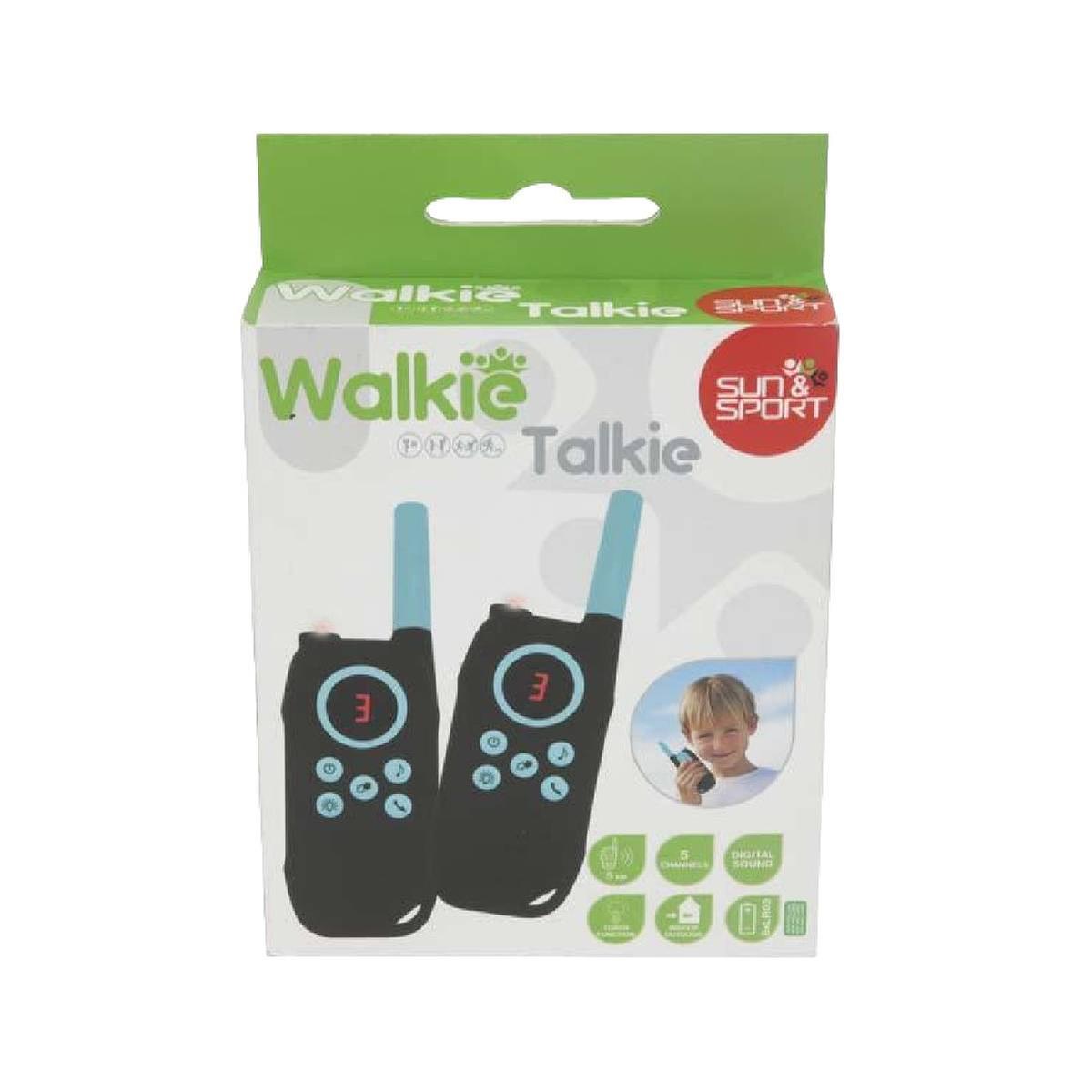 Sun & Sport - Walkie Talkie infantil preto e azul | DIVERSOS | Loja de  brinquedos e videojogos Online Toysrus