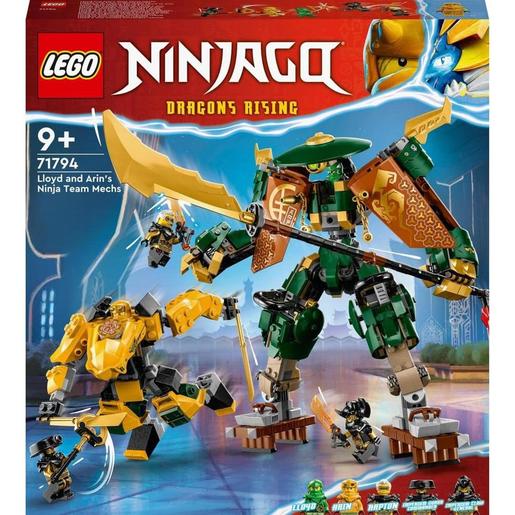 LEGO - Ninjago - Conjunto de construção Mecas da Equipe Ninja de Lloyd e  Arin com Figuras de Ação Combináveis e Miniaturas 71794 | LEGO NINJAGO |  Loja de brinquedos e videojogos Online Toysrus