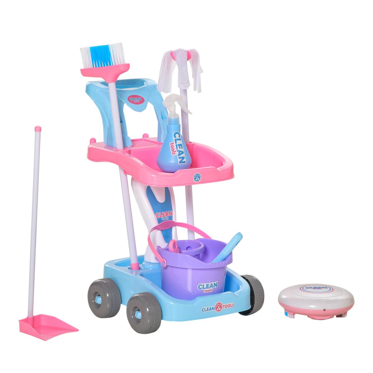 Homcom - Carrinho com conjunto de limpeza | Todos os brinquedos que  quiseres | Loja de brinquedos e videojogos Online Toysrus