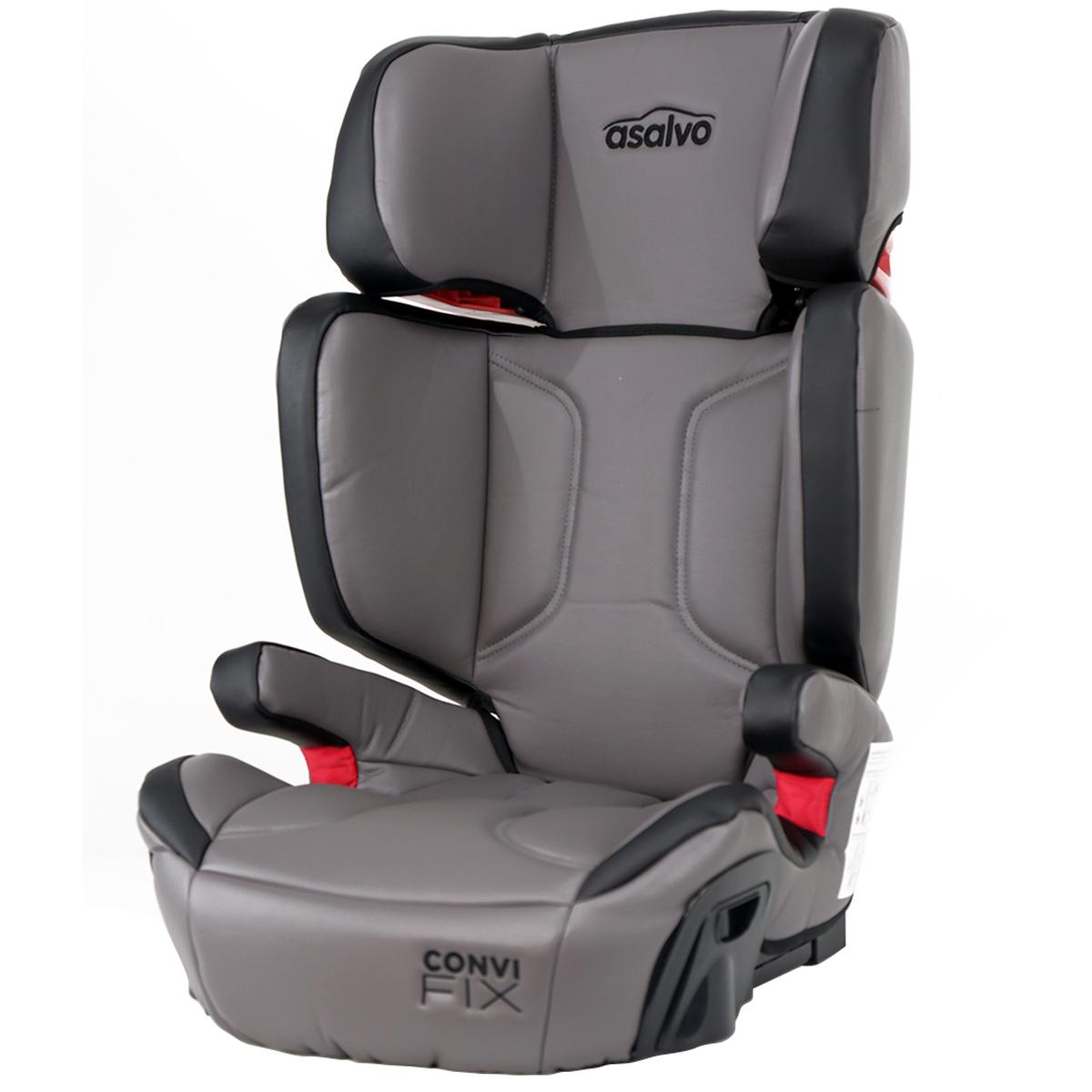 Asalvo - Cadeira Auto Convi Fix Cinzenta Grupo 2-3 (De 15 A 36Kg) | Cadeiras  Auto GRUPO 2/3 | Loja de brinquedos e videojogos Online Toysrus