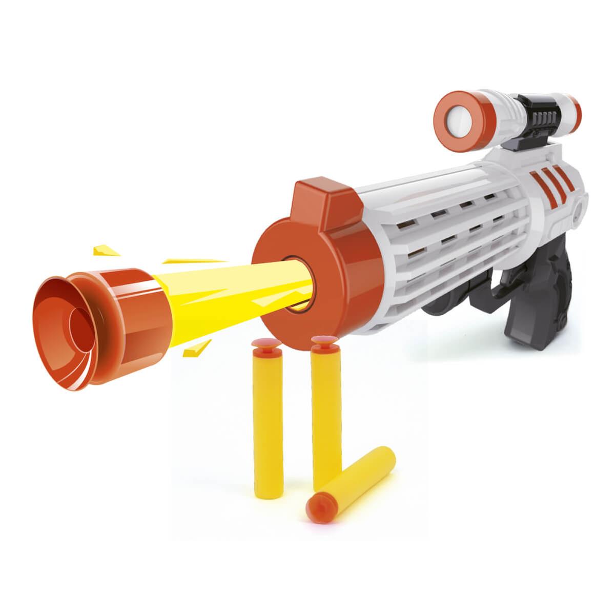 Arma de brinquedo pistola nerf Hasbro 3 dardos