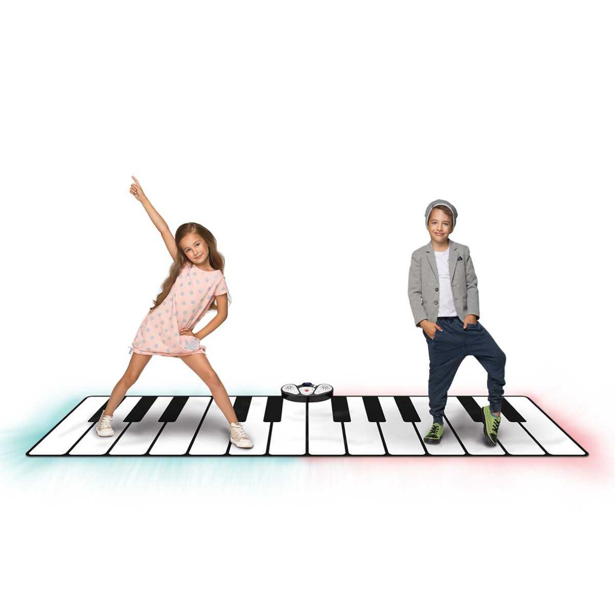 piano chão para crianças - jogo com piano pé - Brinquedos dança