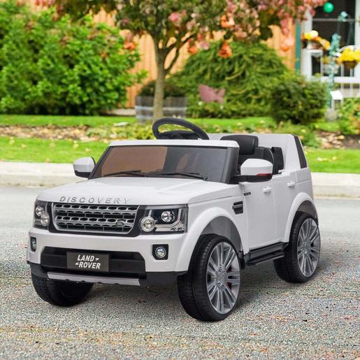 Homcom - Carro de bateria Land Rover com controle remoto Branco | CARROS  DOIS LUGARES | Loja de brinquedos e videojogos Online Toysrus