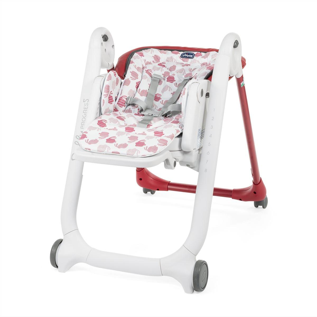Chicco - Cadeira de Papa Evolutiva Polly Progres5 Red | Cadeiras portáteis  | Loja de brinquedos e videojogos Online Toysrus