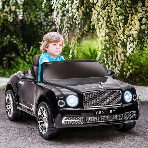 Homcom - Carro elétrico Bentley Mulsanne preto | CARROS UM LUGAR | Loja de  brinquedos e videojogos Online Toysrus