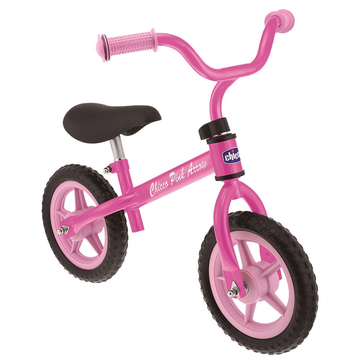 Chicco - Bicicleta de Aprendizagem Rosa Sem Pedais | BICIS DE EQUILÍBRIO |  Loja de brinquedos e videojogos Online Toysrus