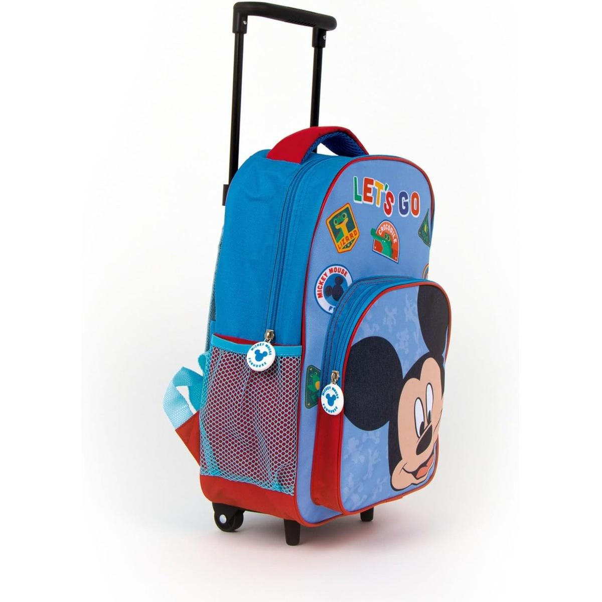 Disney - Mickey Mouse - Mochila Trolley Azul com a Magia do Mickey Mouse  24x36x12cm | MICKEY | Loja de brinquedos e videojogos Online Toysrus