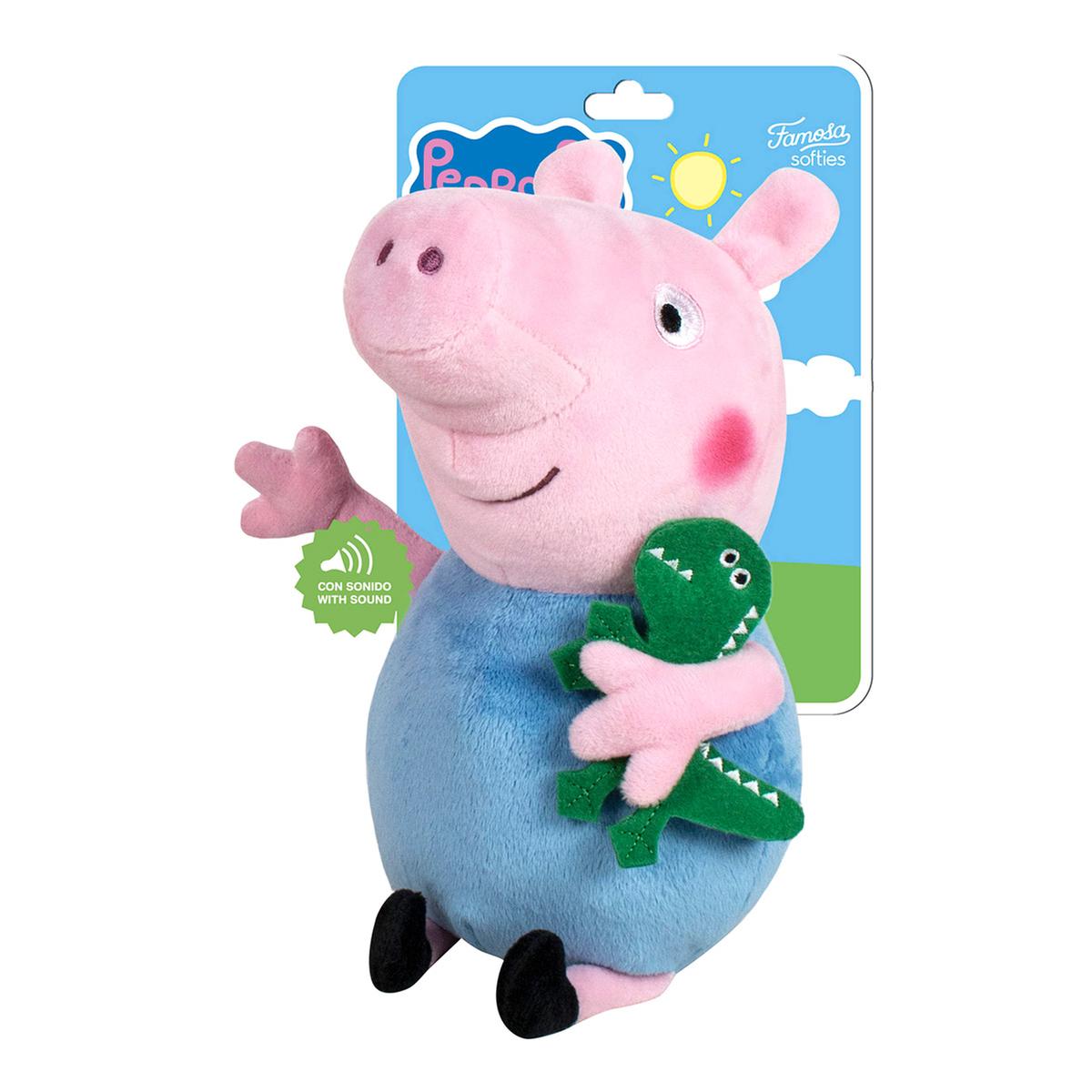 Porquinha Peppa - George - Peluche com Som | PEPPA PIG. CAT 54 | Loja de  brinquedos e videojogos Online Toysrus