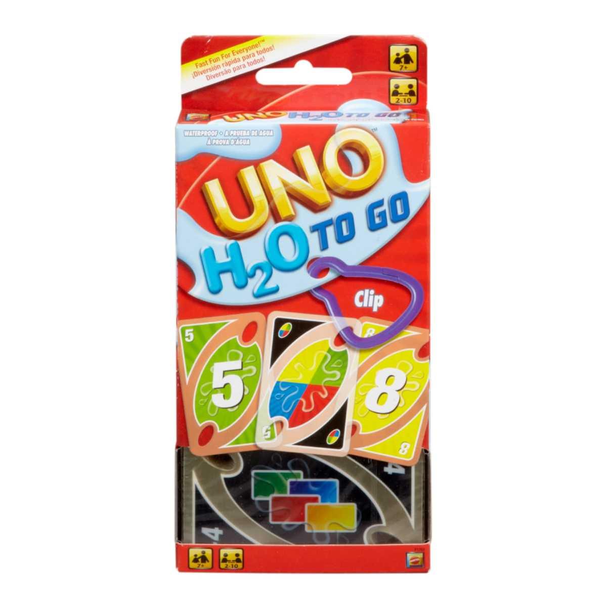 Cartas UNO H2O To Go | Jogos cartas criança | Loja de brinquedos e  videojogos Online Toysrus