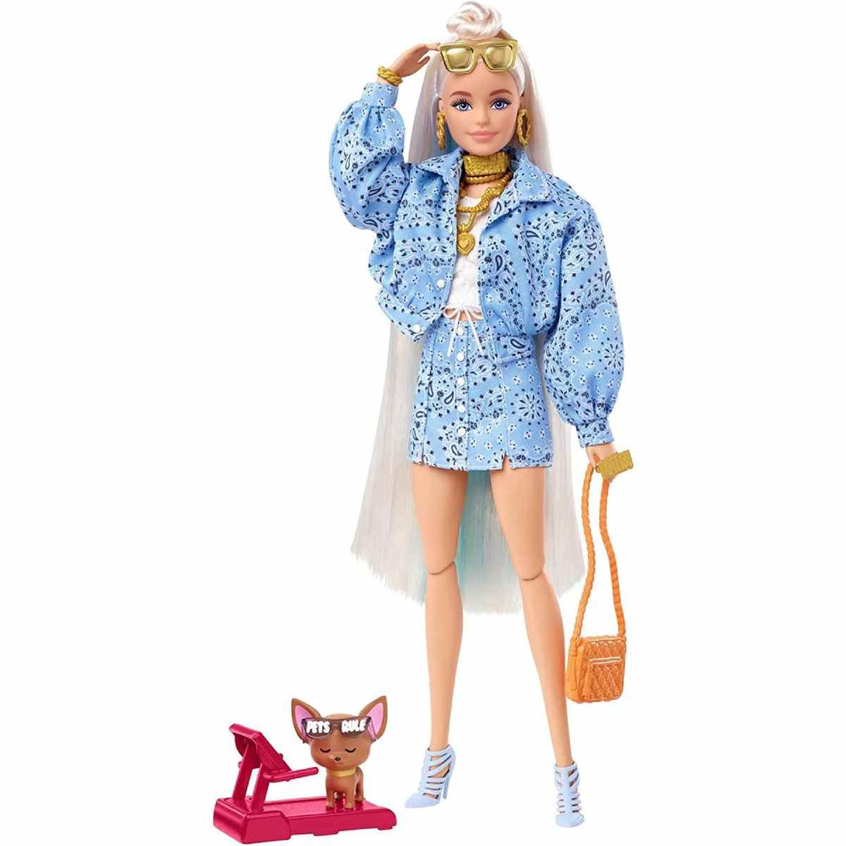 Barbie - Boneca Extra - Conjunto padrão bandana | Barbie | Loja de  brinquedos e videojogos Online Toysrus